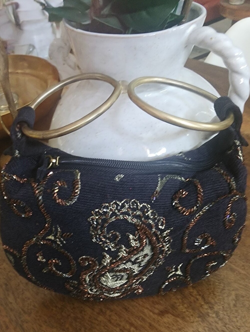 Vintage Beaded Bracelet Bag Y2K Era